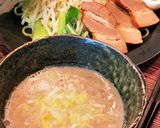 簡単!鯖缶!濃厚魚介つけ麺作り方6写真