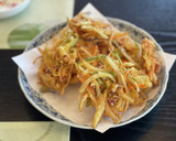 簡単★イカゲソのかき揚げそば作り方6写真