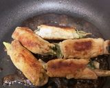 みょうがとしその豚肉巻き作り方4写真