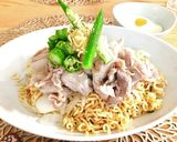 レンチンで♡レモン醤油の豚おろし冷やし麺作り方12写真