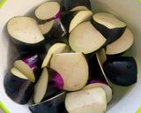 豚バラ肉と茄子のスタミナ味噌炒め作り方3写真