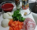 切落し肉で簡単ビーフシチュウ作り方1写真