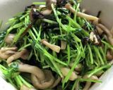 豆苗としめじのナムル作り方16写真