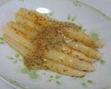 簡単！ホワイトアスパラを大葉酢味噌で♪作り方4写真