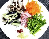 野菜の【皮】とベーコンの洋風きんぴら作り方2写真
