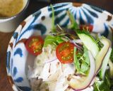 オーツミルクのサラダそうめん作り方6写真