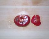 わさびポン酢でアボカドとトマトのサラダ作り方2写真