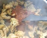 カリフラワーのピーナッツバター炒め作り方4写真