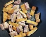 親子丼の上だけ　揚げいり作り方3写真