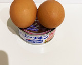 お弁当のおかず『ツナのたまご焼き』作り方1写真