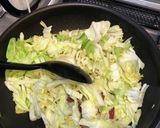 キャベツのペペロンチーノ作り方3写真