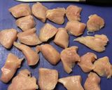 ハウスジャワカレー味鶏胸茄子ピーマン炒め作り方2写真