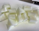 母直伝!! 冬瓜と豚肉の煮物☆味噌煮作り方3写真