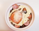 ソーセージとブロッコリーしめじのココット作り方4写真