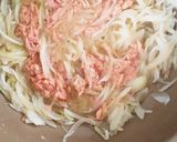 ツナと玉ねぎの和風醤油スパゲティ作り方2写真