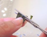 キティちゃんの海苔カット（キャラ弁）作り方2写真