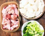 簡単鳥手羽　ポン酢煮作り方1写真