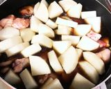 簡単鳥手羽　ポン酢煮作り方2写真
