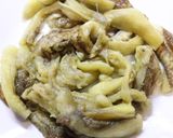 夕♪美味♪焼き茄子（レンジ茄子）の白和え作り方2写真