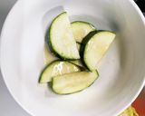 レンジ和風トマトスープ味茄子豆腐サンド蒸作り方6写真