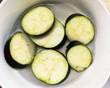 レンジ和風トマトスープ味茄子豆腐サンド蒸作り方7写真