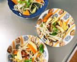 レンジ和風トマトスープ味茄子豆腐サンド蒸作り方21写真