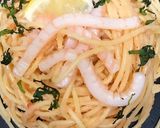 イカそうめんで簡単☆イカ明太バターパスタ作り方7写真