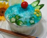 まるでかき氷！ブルーハワイ豆乳ラーメン作り方7写真