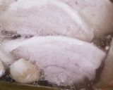 冷やしラーメン＊鶏と豚の冷製醤油ラーメン作り方1写真