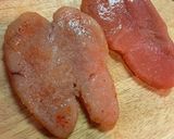 マヨネーズでコク！明太子とイカのパスタ作り方1写真