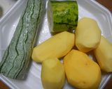 ジャガイモ・ガレット…「お好み焼き風」作り方1写真