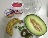 メロンパフェ作り方1写真