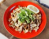 きのこと豚肉のコンソメレモンバター炒め作り方3写真