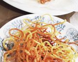 残った茹で麺★簡単パリポリおやつ☆作り方3写真