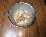 ヨウサマの減塩居酒屋風おやじサラダ作り方1写真