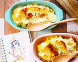 お豆腐ソースのヘルシーポテトグラタン作り方6写真