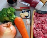 デミソースなしビーフシチュー&オムライス作り方1写真