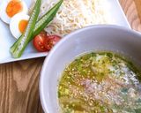 サッポロ一番で鶏塩つけ麺作り方4写真