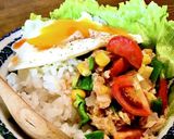 超簡単♪混ぜるだけ♪ツナdeガパオライス作り方10写真