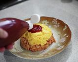 簡単どんぶりオムライス作り方16写真