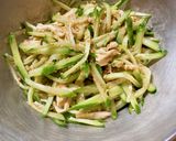 ＊きゅうりと鶏むね肉のごまサラダ＊作り方3写真