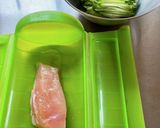 ＊きゅうりと鶏むね肉のごまサラダ＊作り方2写真