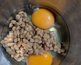 納豆オムレツ作り方1写真