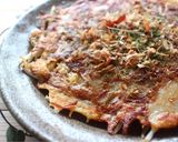 mもやしと豚バラのお好み焼き風作り方8写真