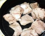 圧力鍋で骨まで美味しい豚軟骨(パイカ)煮作り方2写真