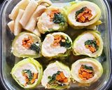 レンジ料理～ササミチーズ巻き作り方9写真
