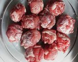【豚こま】で酢豚作り方1写真