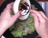 ポン酢で牛レタス丼作り方7写真