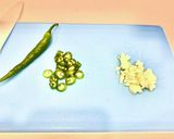 青唐辛子の塩ダレ作り方1写真