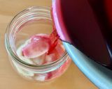 *新しょうがの赤梅酢漬け(ガリ)*作り方3写真